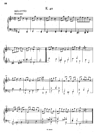 Domenico Scarlatti  score for Piano