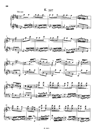Domenico Scarlatti Keyboard Sonata In D Major K.397 score for Piano