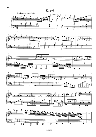 Domenico Scarlatti  score for Piano