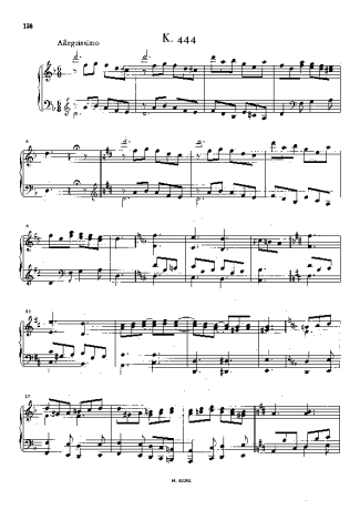 Domenico Scarlatti  score for Piano