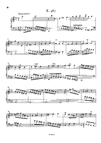 Domenico Scarlatti Keyboard Sonata In F Minor K.467 score for Piano
