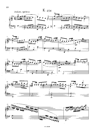 Domenico Scarlatti Keyboard Sonata In G Major K.454 score for Piano