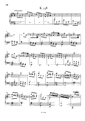 Domenico Scarlatti Keyboard Sonata In G Major K.538 score for Piano