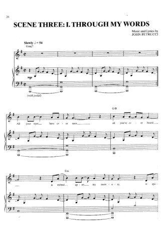 Dream Theater  score for Guitar