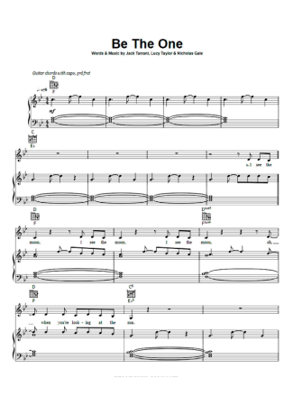 Dua Lipa  score for Piano