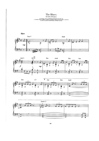 Duke Ellington  score for Piano