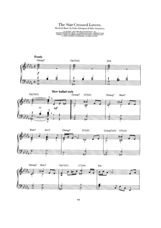 Duke Ellington  score for Piano