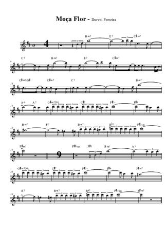 Deslizes - Fagner - Partitura para Saxofone Tenor Soprano (Bb)