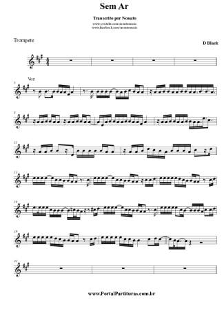 D´Black  score for Trumpet