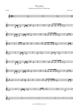 Score for Flute