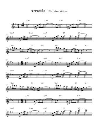 Edu Lobo  score for Tenor Saxophone Soprano (Bb)