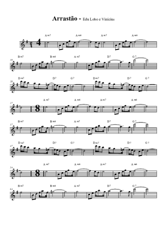 Edu Lobo  score for Tenor Saxophone Soprano (Bb)