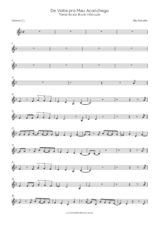 Score for Clarinet (C)