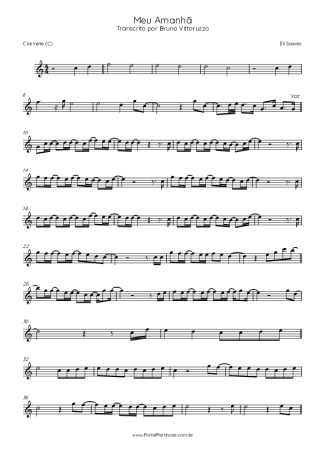 Eli Soares  score for Clarinet (C)