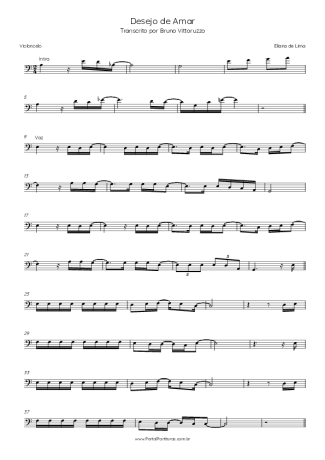 Eliana de Lima  score for Cello