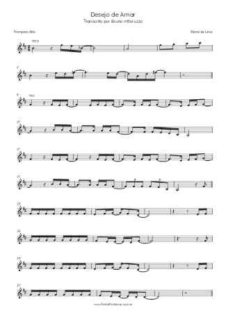 Eliana de Lima  score for Trumpet