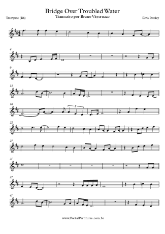 Elvis Presley  score for Trumpet