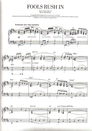 Elvis Presley  score for Piano