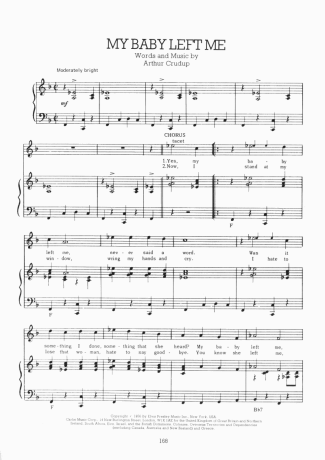 Elvis Presley  score for Piano