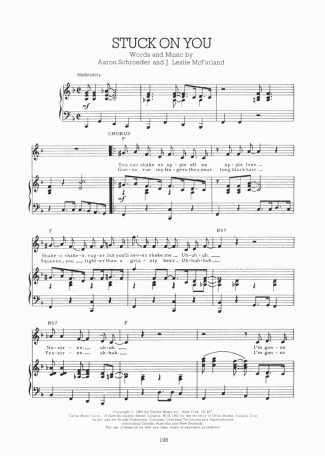 Elvis Presley  score for Piano