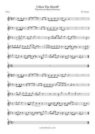 Eric Clapton  score for Flute