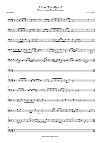 Eric Clapton  score for Trombone