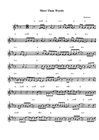 Extreme  score for Tenor Saxophone Soprano (Bb)
