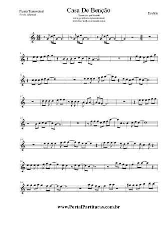 Eyshila  score for Flute