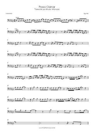 Eyshila Posso Clamar score for Cello