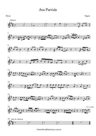 Fagner  score for Flute