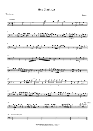 Fagner  score for Trombone