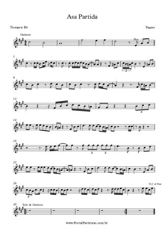 Fagner  score for Trumpet