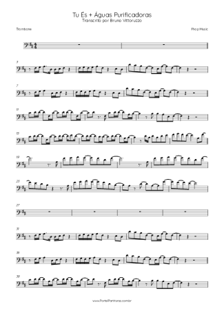 Fhop Music  score for Trombone