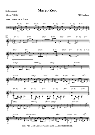 Fagner - Deslizes - Sheet Music For Clarinet (Bb)
