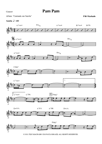 Filó Machado  score for Harmonica