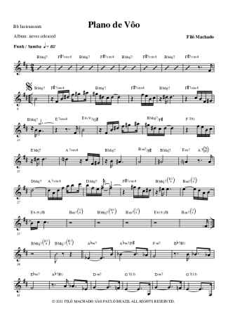 Filó Machado  score for Trumpet