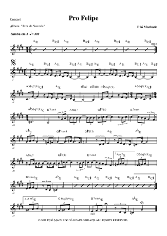 Filó Machado  score for Harmonica