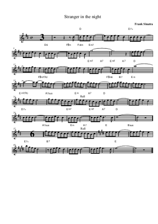 Strangers In The Night Sheet Music (Piano)