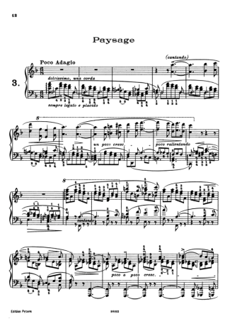 Franz Liszt  score for Piano