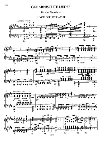 Franz Liszt  score for Piano