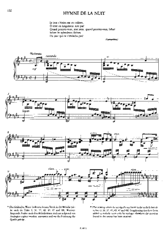 Franz Liszt  score for Piano