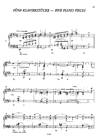 Franz Liszt Klavierstück S.695h score for Piano