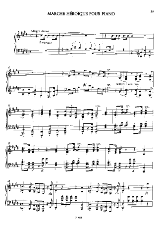 Franz Liszt  score for Piano