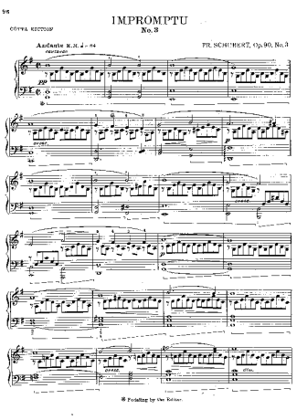 Franz Liszt  score for Piano