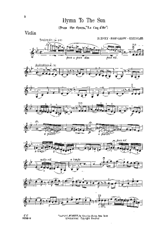 Fritz Kreisler  score for Violin