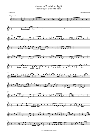 Score for Clarinet (C)