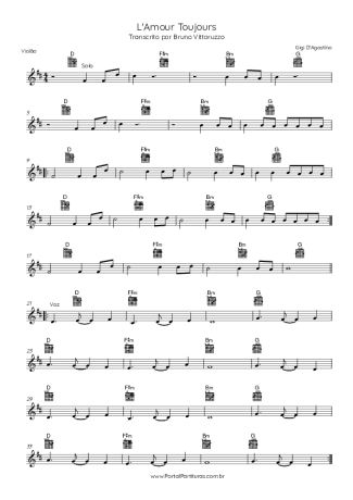 Score for Acoustic Guitar