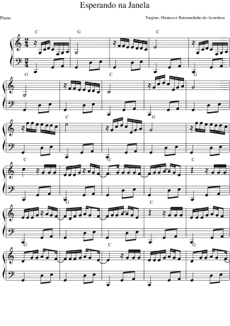 Gilberto Gil  score for Piano