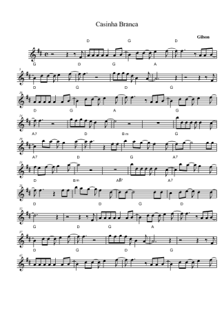 Gilson  score for Alto Saxophone