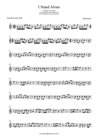 Score for Alto Saxophone